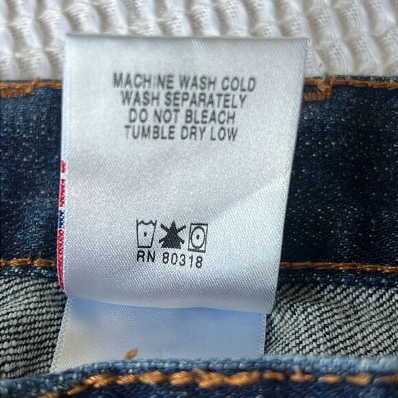 Lucky Brand Women’s Classic Fit Straight Leg Crop Jeans Sz 28 - Picture 10 of 12